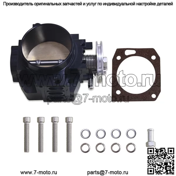 Модифицированный корпус дроссельной заслонки, подходящий для Honda Civci DC5 EP3 K20A, корпус дроссельной заслонки 70 мм с датчиком - Image 5