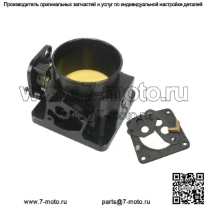 Модифицированный корпус дроссельной заслонки для Ford Mustang 5.0L 86-93 V8, корпус дроссельной заслонки из алюминиевого сплава 75 мм