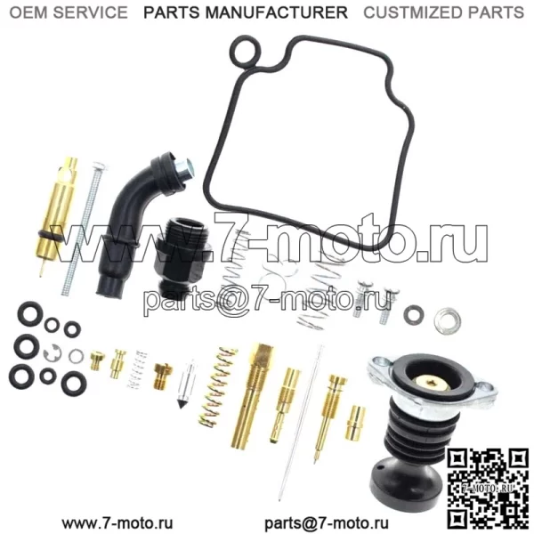 Комплект для ремонта карбюратора с насосом подкачки для Honda FourTrax 300 TRX300 1988-1990 годов (для: Honda)