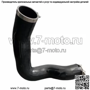 Силиконовая впускная трубка Polaris RZR XP PRO Turbo (2020–2022 гг.) + зажимы