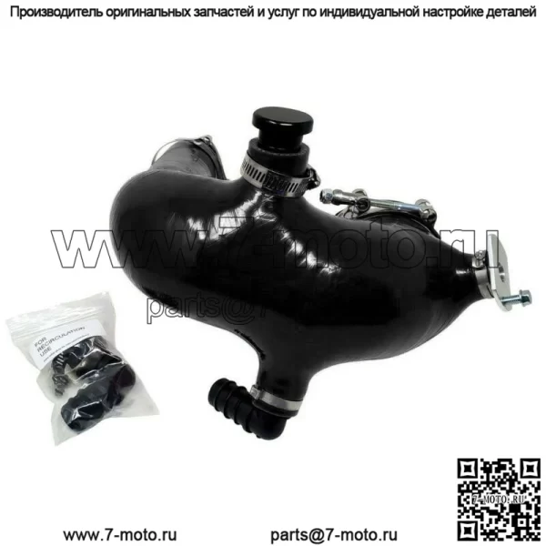 SxS — силиконовая впускная J-трубка Polaris RZR Turbo XPT, XP4 и Turbo S - Image 2