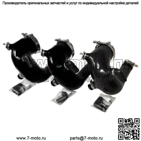 SxS — силиконовая впускная J-трубка Polaris RZR Turbo XPT, XP4 и Turbo S - Image 4