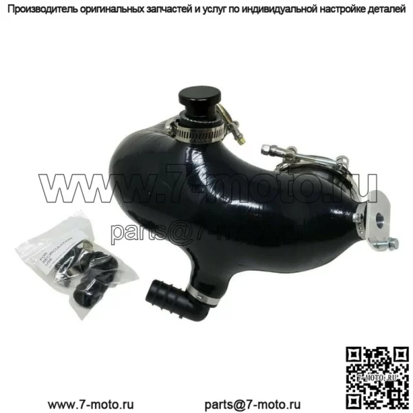 SxS — силиконовая впускная J-трубка Polaris RZR Turbo XPT, XP4 и Turbo S - Image 4