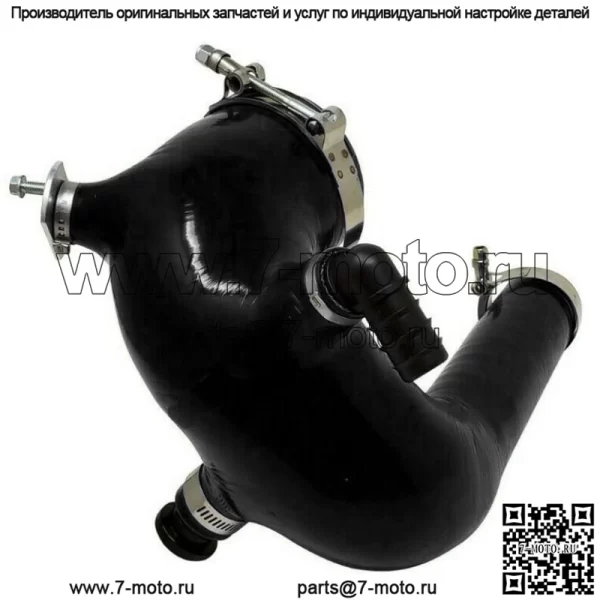 SxS — силиконовая впускная J-трубка Polaris RZR Turbo XPT, XP4 и Turbo S - Image 4