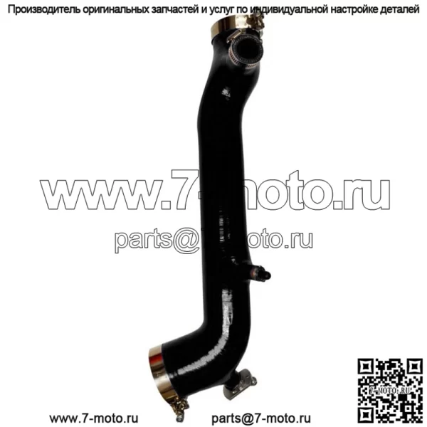 SxS Силиконовая зарядная трубка W BOV Polaris RZR Turbo XP XP4 Turbo S, Pro, R - Image 3