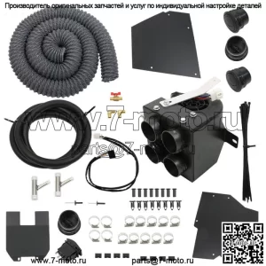 НОВЫЙ комплект обогревателя кабины с размораживанием, подходит для Can-Am Maverick X3 2017, 2018, 2019, 2020 годов.