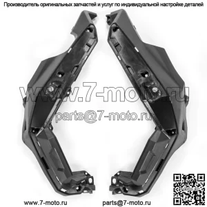 Неокрашенные подножки, подножки, накладки на педали, панели для Honda X ADV 750 17-23 годов выпуска.