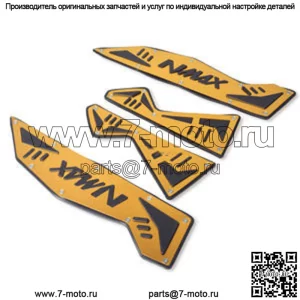 Для YAMAHA NMAX 155 2015-2020 2016 2017 2018 2019 подставка для ног, боковые педали, противоскользящая подставка для ног, ступенька, аксессуары для мотоциклов