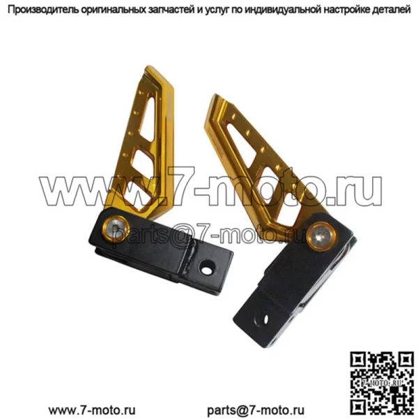 Подножки для ног заднего пассажира, подножки, педали для Yamaha NMAX 125 150 155 2015-2023