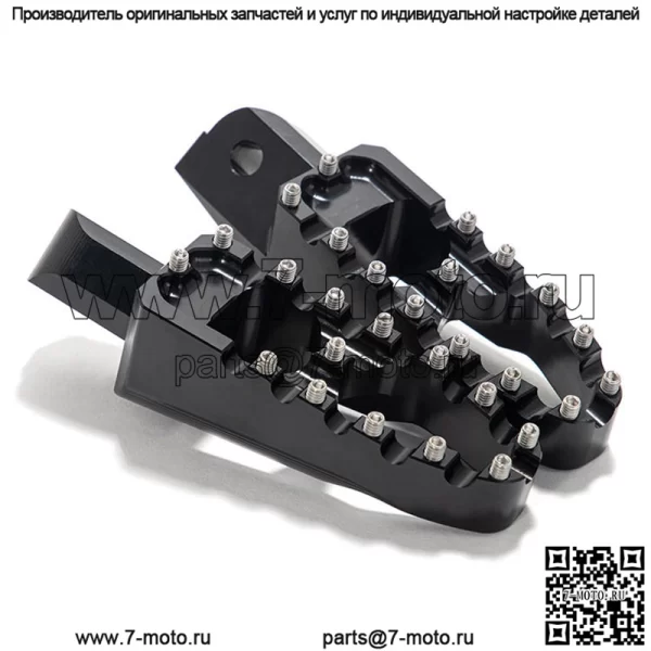 Для Surron Ultra Bee Алюминиевая пассажирская подножка с ЧПУ