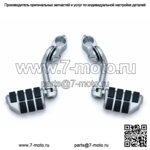Курякын Хромированная защита двигателя 1,25, длинные рычаги, шоссейные подножки с двумя ISO, Harley Honda (Для: Harley-Davidson)