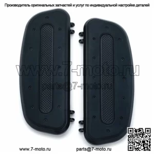 Kuryakyn Black Heavy Industries Floorboards Harley Touring Softail Bagger (Для: Harley-Davidson)