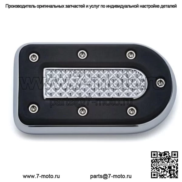 Курякын Хромированная тормозная накладка для тяжелой промышленности Harley FL Touring Softail Dyna (Для: Harley-Davidson)