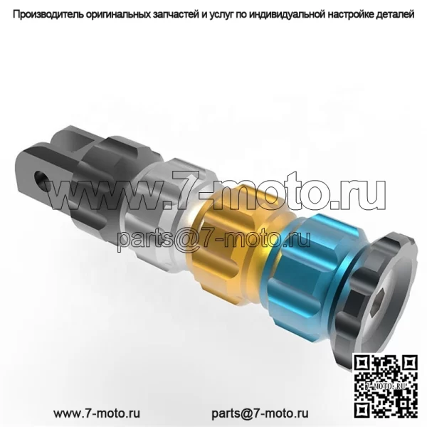 Регулируемая подножка для мотоцикла с ЧПУ нового дизайна для Harley Davidson