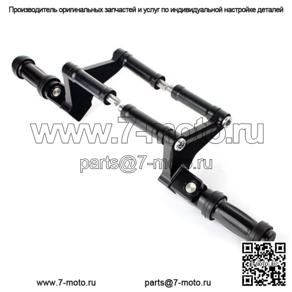 Регулируемая подставка для ног пассажира мотоцикла с ЧПУ для Harley - Image 2