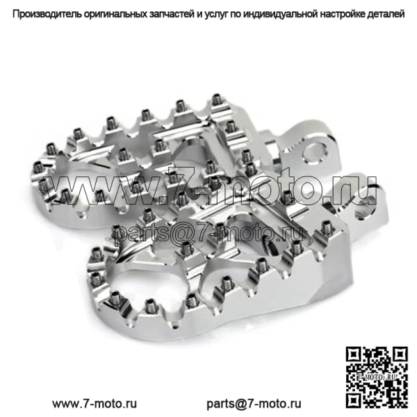 Изготовленные на заказ регулируемые подножки для мотоциклов для Harley