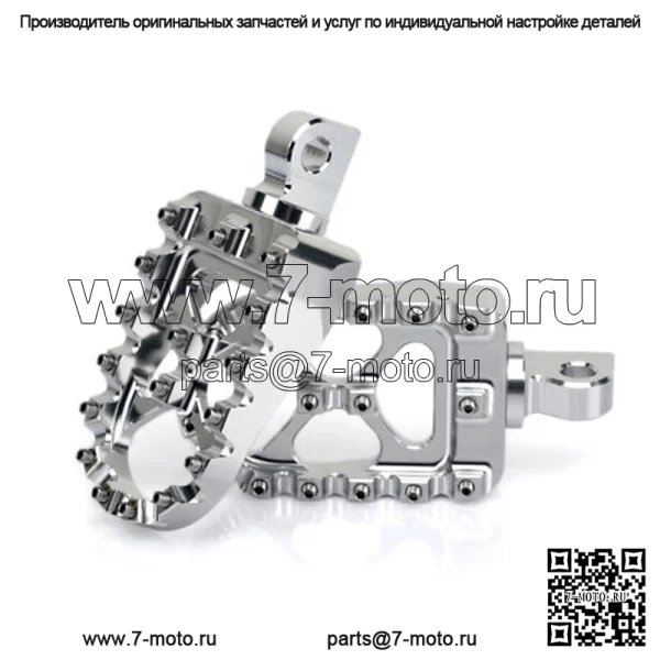 Изготовленные на заказ регулируемые подножки для мотоциклов для Harley - Image 2