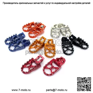 Замена подножек мотоцикла OEM для бездорожья