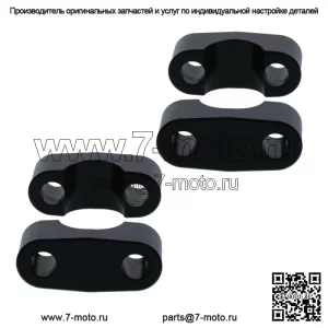 Зажимы для крепления руля для Ski-Doo заменяют OEM-№ 506152750 и 506152751.
