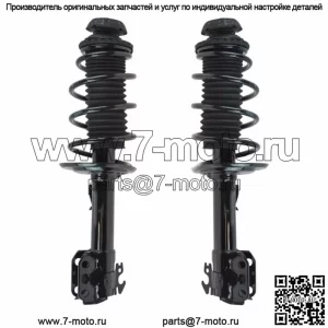 2 передние стойки в комплекте с пружинными креплениями подходят для Toyota Yaris