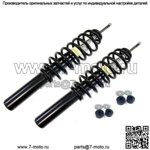 2 передних пружинных амортизатора со втулками подходят для John Deere HPX Gator XUV620i XUV850D