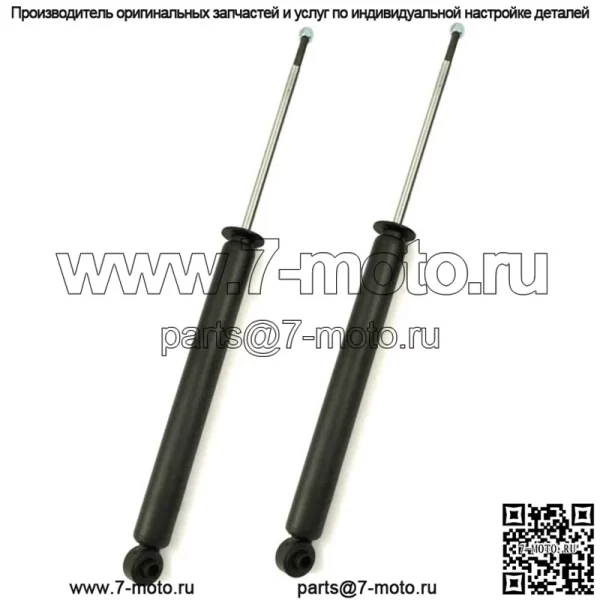 2 новых задних амортизатора DTA для замены оригинального оборудования с гарантией, подходят для Toyota Yaris 2012–2007 гг.