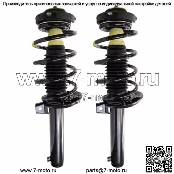 2 передние стойки в сборе, пружины подходят для VW Jetta Wagon 2011, 2012, 2013, 2014 годов, гарантия