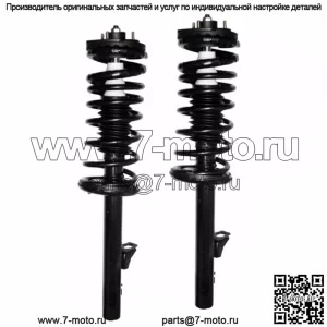 2 передние стойки в сборе с пружинными креплениями подходят для Hyundai Azera, Sonata 2006-2010 гг.