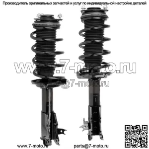 2 передние стойки в сборе с пружинными креплениями подходят для седана Honda Civic 2006–2011 гг.