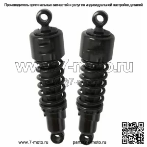12-дюймовые амортизаторы Harley Davidson Touring черного цвета Progressive 412 Heavy Duty 2006–2020 гг. (Для: Harley-Davidson)