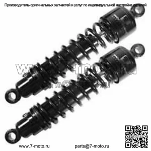 13-дюймовые черные амортизаторы Progressive 412 Standard 2004-2020 Harley Sportster XL 883 1200 (Для: Harley-Davidson)