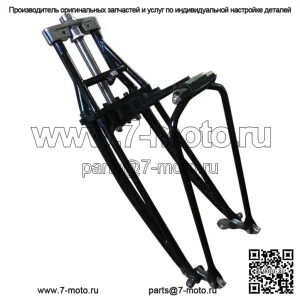 Черная вилка Springer Harley Davidson