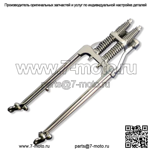 Черная вилка Springer Harley Davidson - Image 5