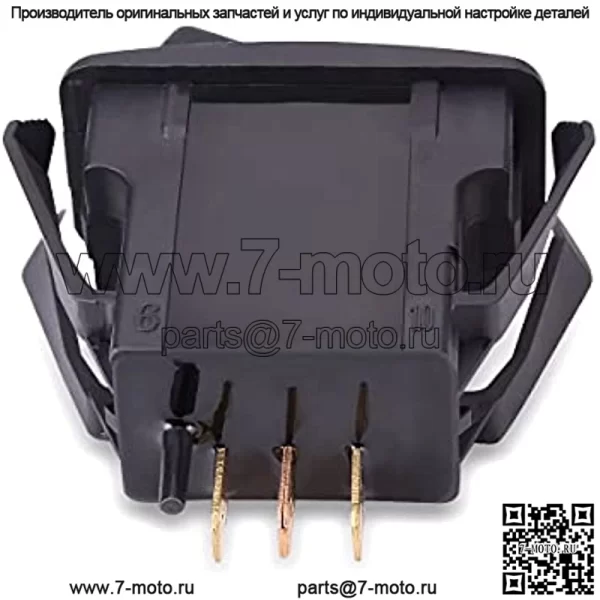 Переключатель прямого и обратного хода EZGO TXT, пластина с ключом-переключателем медалиста с переключателем прямого и обратного хода, USB-разъем для зарядного устройства, вольтметр для EZGO TXT PDS 2003-up 74323G01 74323-G01 - Image 5