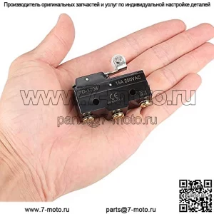 Микропереключатель акселератора гольф-кара, 3-контактный микропереключатель с роликом для гольф-каров EZGO (газ 1983-1994) TXT Marathon, замена OEM: 10606G1, 10606G2, 17928G1, 31535G1