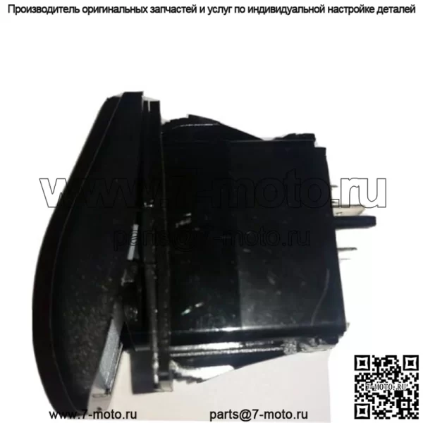 ШЛЕМ AIR с блоком (ЯНТАРНО-ОРАНЖЕВЫЙ) Переключатель Can-Am Maverick Commander X3 - Image 4