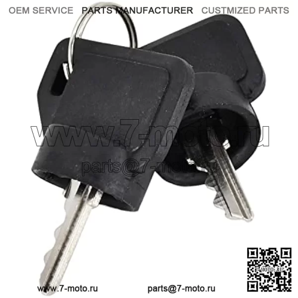09287000 04331700 (2) Ключ зажигания Совместим с Gravely Ariens Newer Pro Stance 36 48 52 60 Совместим с John Deere Bunker Rake & Field 1200 1200A 800 V40