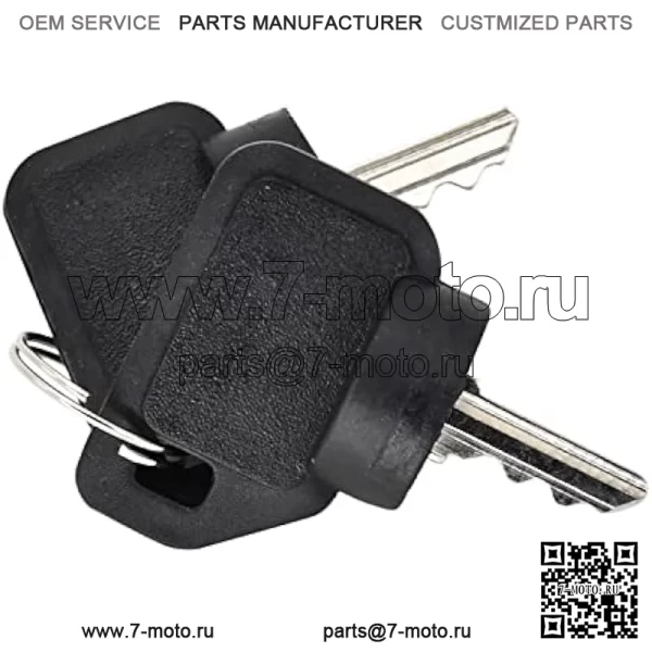 09287000 04331700 (2) Ключ зажигания Совместим с Gravely Ariens Newer Pro Stance 36 48 52 60 Совместим с John Deere Bunker Rake & Field 1200 1200A 800 V40 - Image 2