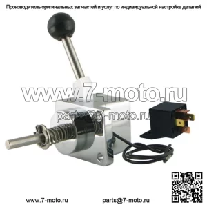 Соленоидный рычаг стартера V-Factor Chrome Action Harley Big Twin 4 Speed (Для: Harley-Davidson)