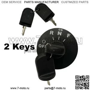 EZGO RXV Golf Cart Ключ зажигания 2 ключа для электромобиля 605637 609682 08-19
