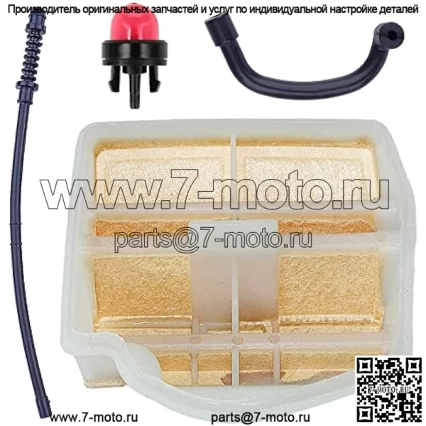 Воздушный фильтр, для бензопил Husqvarna 450, 445E, 450E, 450 Racnher, 450 E Ii, 450 Ii, 544080801 503936601 544401901 577535101, Воздушный фильтр (544080801), продувка воздуха (503936601) - Image 3