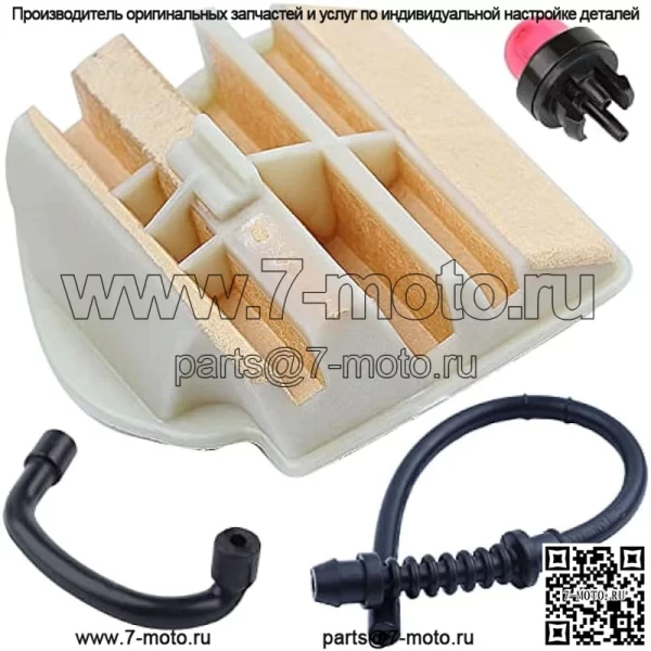 Воздушный фильтр, для бензопил Husqvarna 450, 445E, 450E, 450 Racnher, 450 E Ii, 450 Ii, 544080801 503936601 544401901 577535101, Воздушный фильтр (544080801), продувка воздуха (503936601) - Image 5