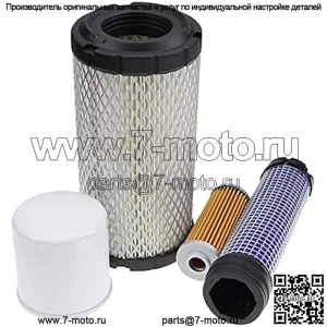 Комплект фильтров #LG260 без масла для John Deere Gator XUV850D XUV855D XUV865E XUV865M X495 X595 X740 X744 X748 X749 2030A HPX815E Gator TH