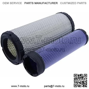 Комплект воздушного фильтра RE68048 RE68049 Совместим с трактором John Deere 110 3120 3203 3320 3520 3720 4105 3720 5103 5105 5200 5203 5205 5210 5300 5036D Экскаватор 75C 80C 60D с 3215B 3225B 3225C