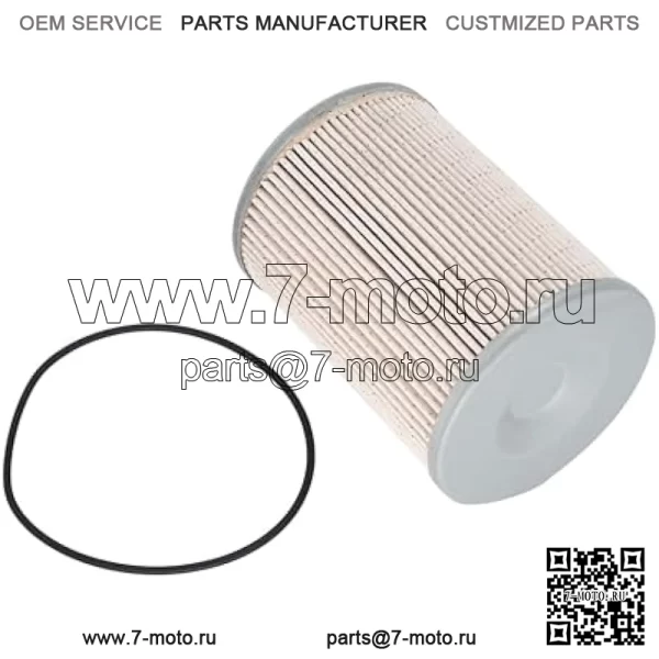MIU802421 Фильтр сепаратора топливной воды с уплотнительным кольцом, совместимый с John Deere 1570 1575 1600 3032E 317G 318E 320G 332G 4044M 4044R 4052M 4052R 7400A 7500A - Image 4