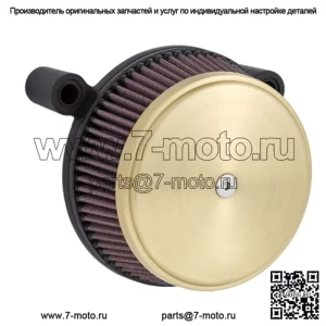 Комплект присосок для фильтра воздухоочистителя  Stage I, латунь Harley XL Sportster 88+ (для: Harley-Davidson)