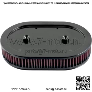 Воздушный фильтр с высокой пропускной способностью, хлопковый, моющийся, многоразовый, OE Harley XL Sportster 04-14 (для: Harley-Davidson)
