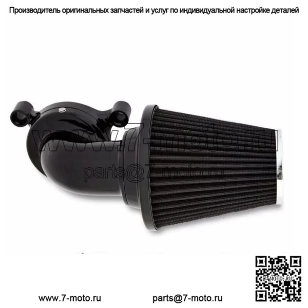 Воздухоочиститель  Black Monster Впускной сапун Stage 1 Harley 08-17 Heavy (Для: Harley-Davidson)