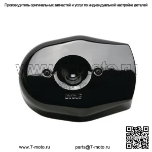 Комплект крышек фильтра воздухоочистителя Cycle Black Stealth Tribute с двумя горлами Harley (для: Harley-Davidson)