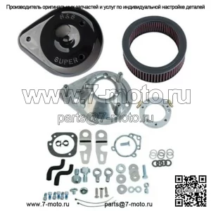 Комплект фильтра воздухоочистителя Cycle Black Teardrop Впускной 2017+ Harley Sportster XL (Для: Harley-Davidson)